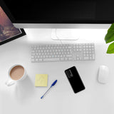 PhoneNatic Case kompatibel mit Xiaomi Poco F5 Pro – Schwarz Silikon Hülle crystal-case Cover