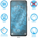 3x Glasfolie klar für Samsung Galaxy S21 – Panzerglas für Samsung Galaxy S21