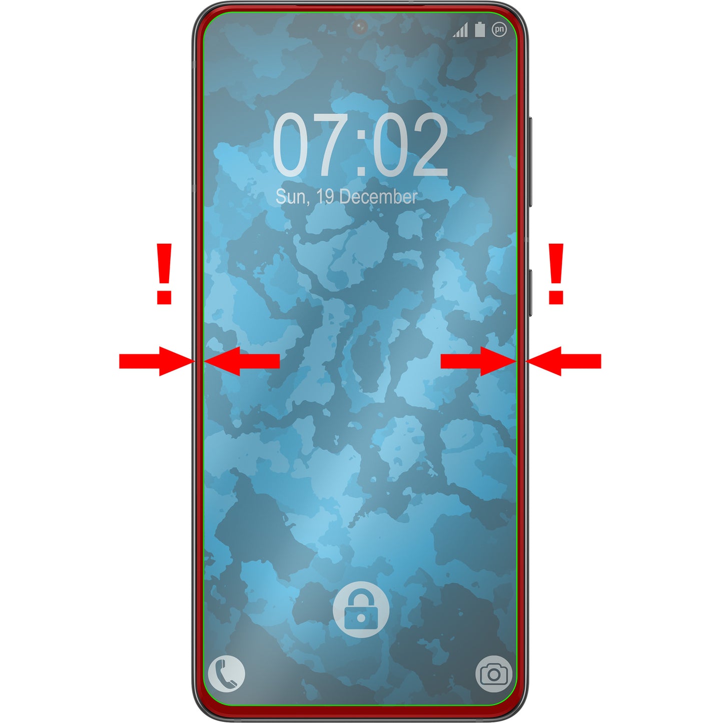 3x Glasfolie klar für Samsung Galaxy S21 – Panzerglas für Samsung Galaxy S21