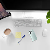 PhoneNatic Case kompatibel mit Xiaomi Redmi Note 14 5G – Transparent Silikon Hülle crystal-case Cover