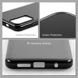 PhoneNatic Case kompatibel mit Xiaomi Redmi Note 11 4G – Transparent Silikon Hülle crystal-case Cover