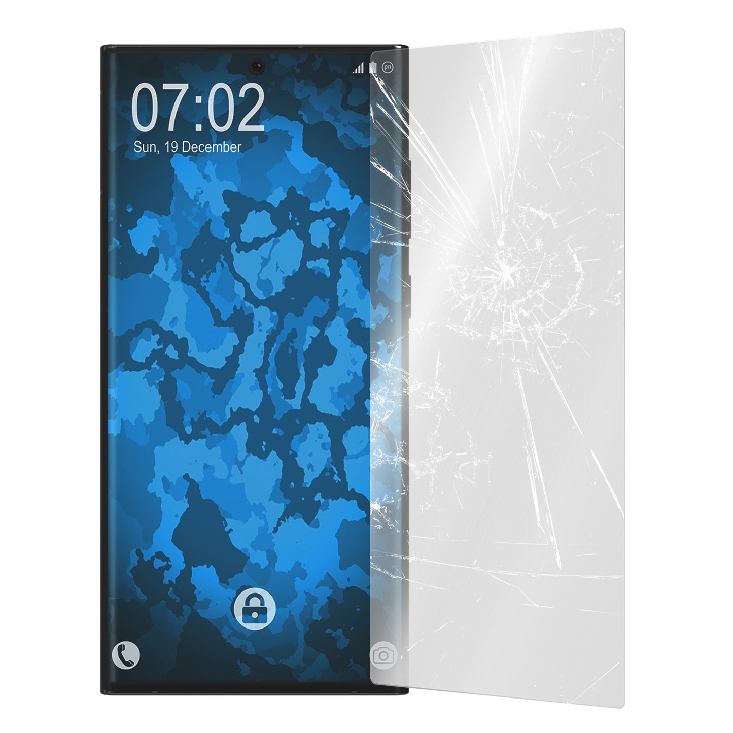 2x Glasfolie klar für Samsung Galaxy S23 Ultra – Panzerglas für Samsung Galaxy S23 Ultra