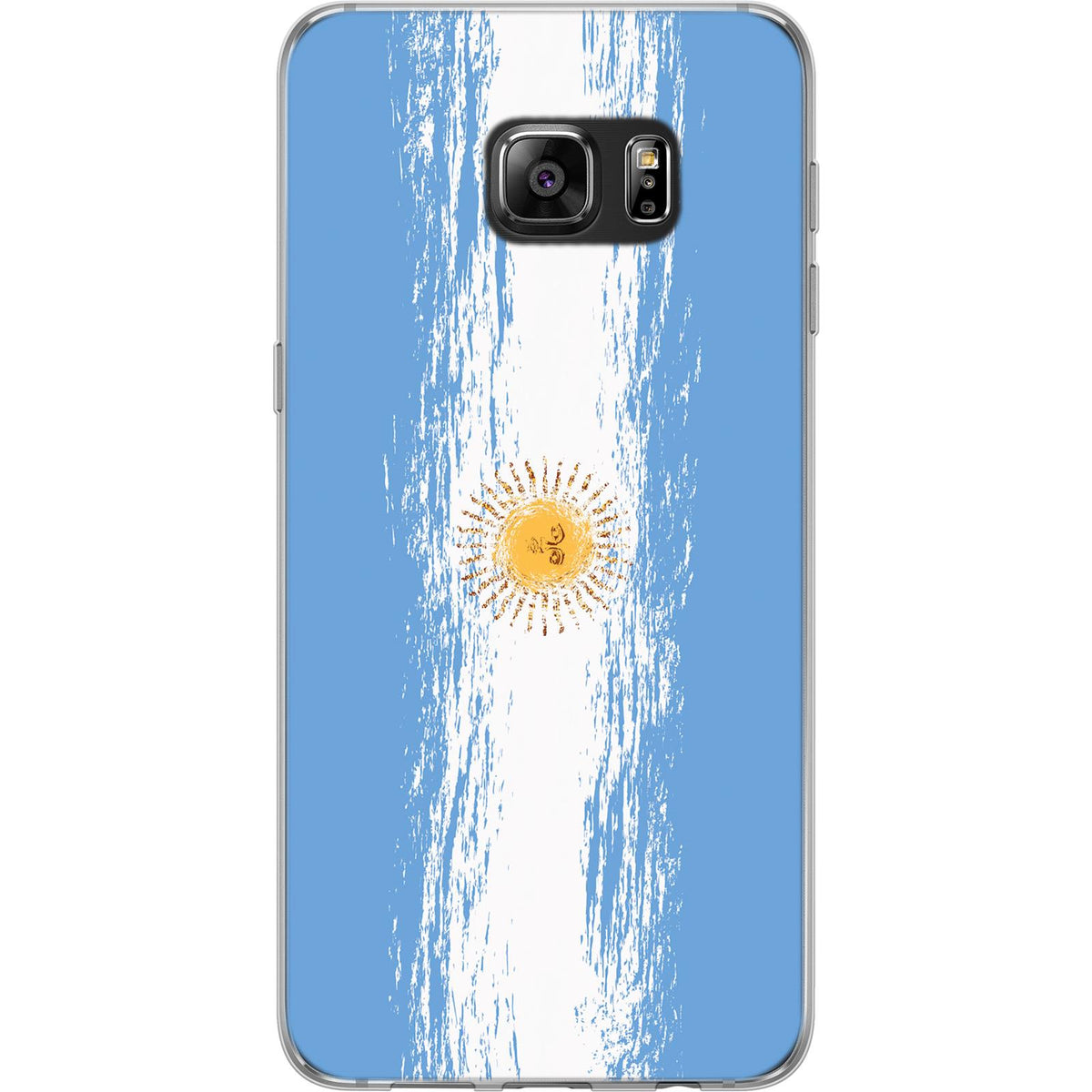 Case für Samsung Galaxy S7 Edge Silikon-Hülle WM Argentinien M1 – Ansicht 2