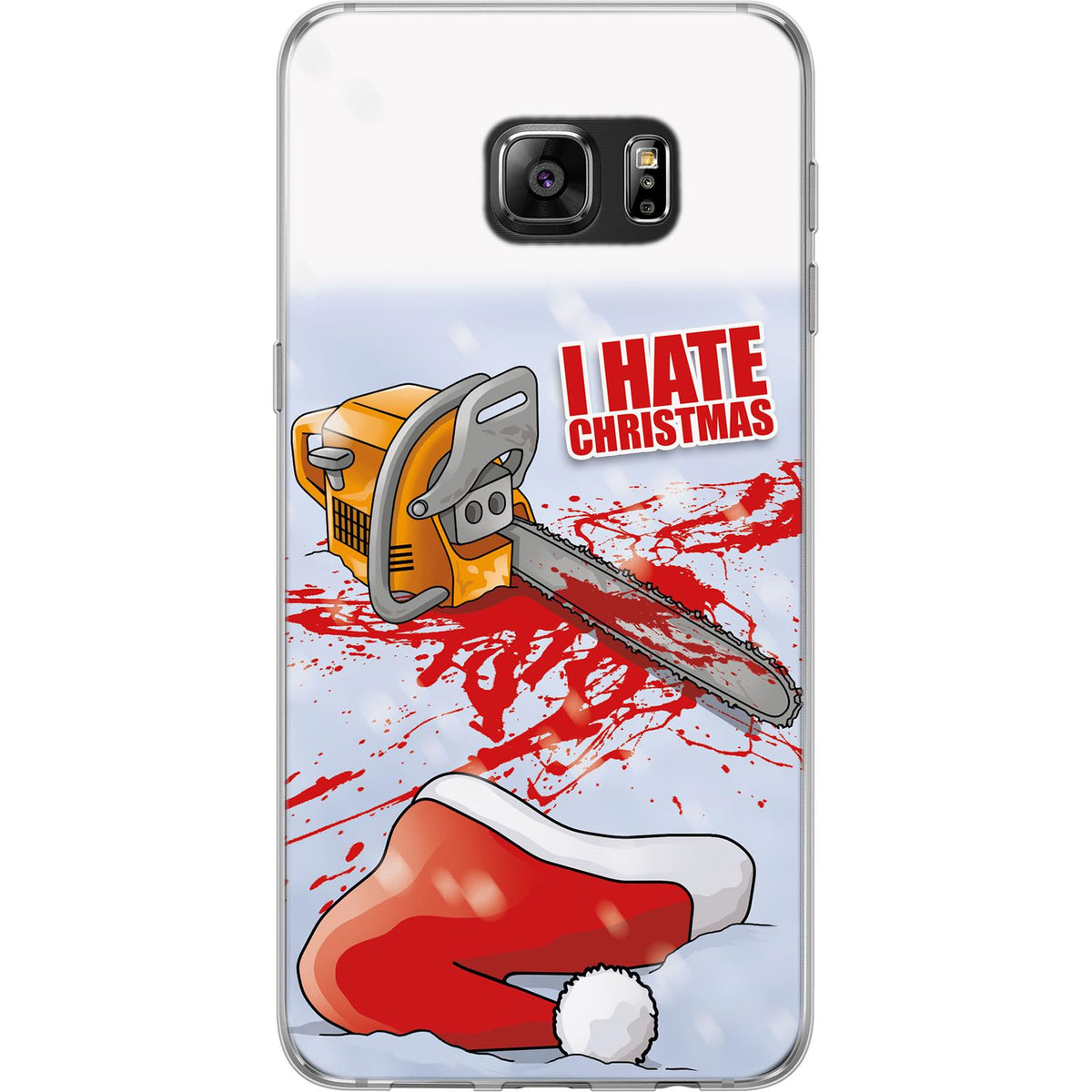 Case für Samsung Galaxy S7 Edge Silikon-Hülle X Mas Weihnachten Hate X-Mas M8 – Ansicht 2