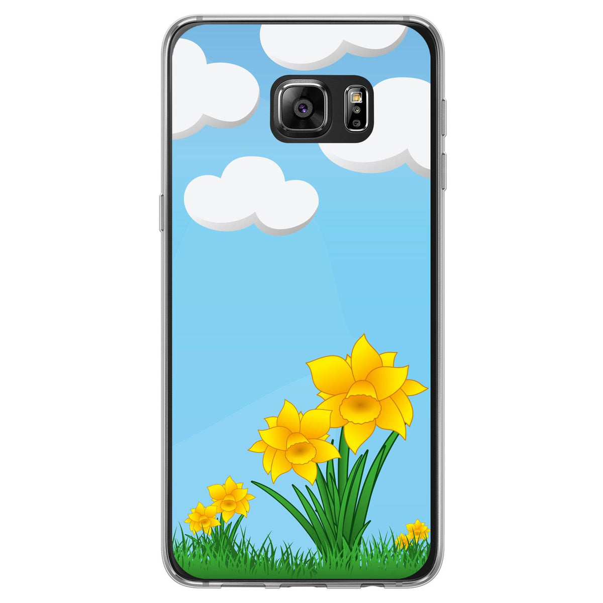 Case für Samsung Galaxy S7 Edge Silikon-Hülle Ostern M4 – Ansicht 2