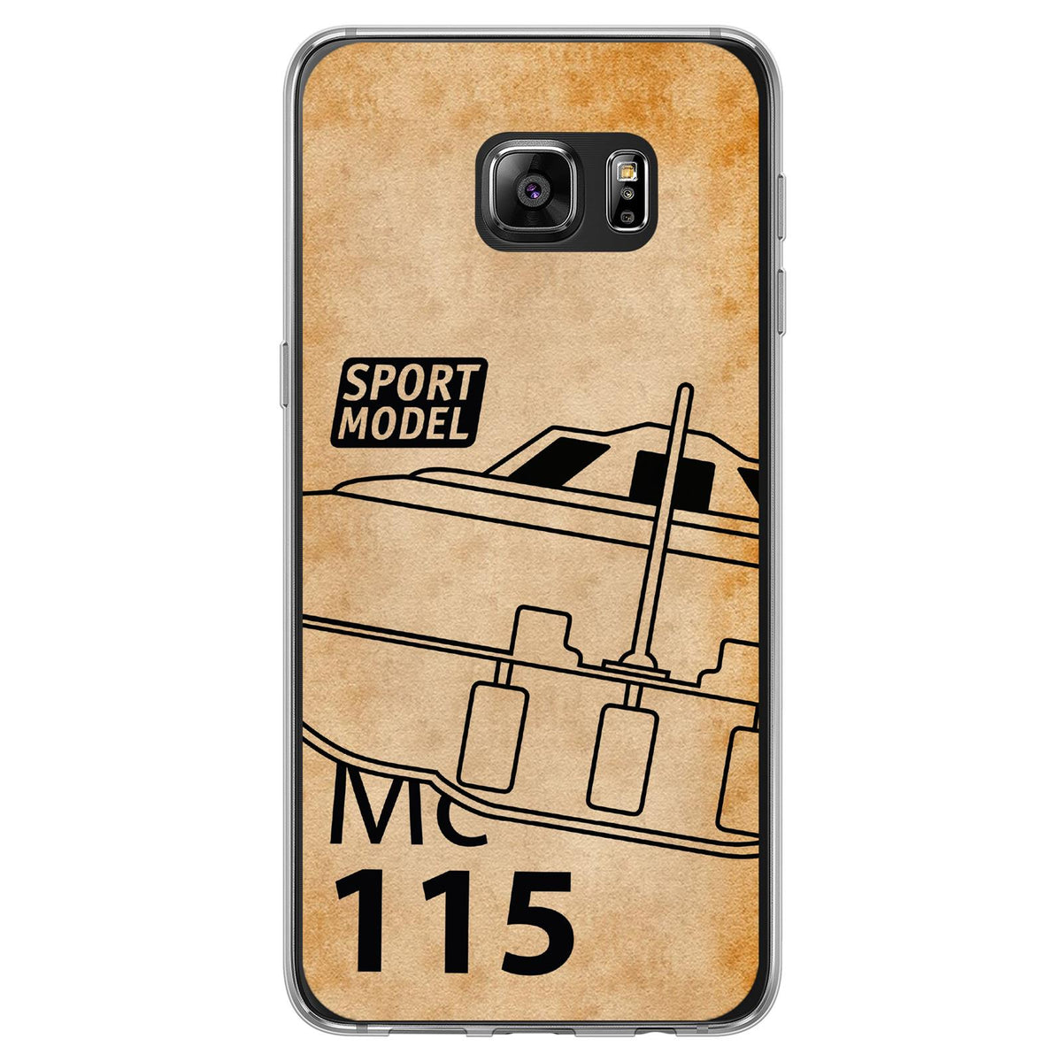 Case für Samsung Galaxy S7 Edge Silikon-Hülle Space U.F.O. M1 – Ansicht 2