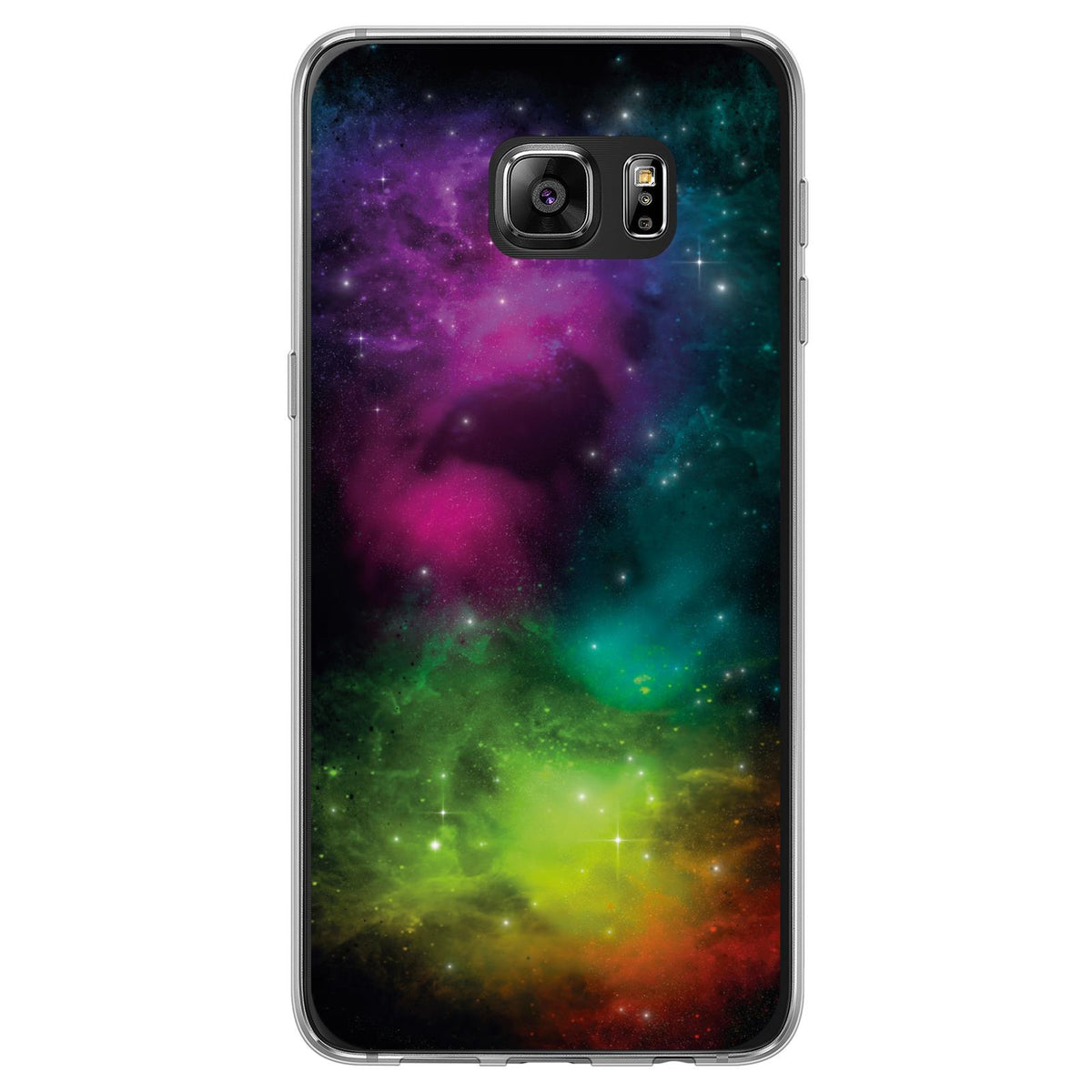 Case für Samsung Galaxy S7 Edge Silikon-Hülle Space Starfield M7 – Ansicht 2