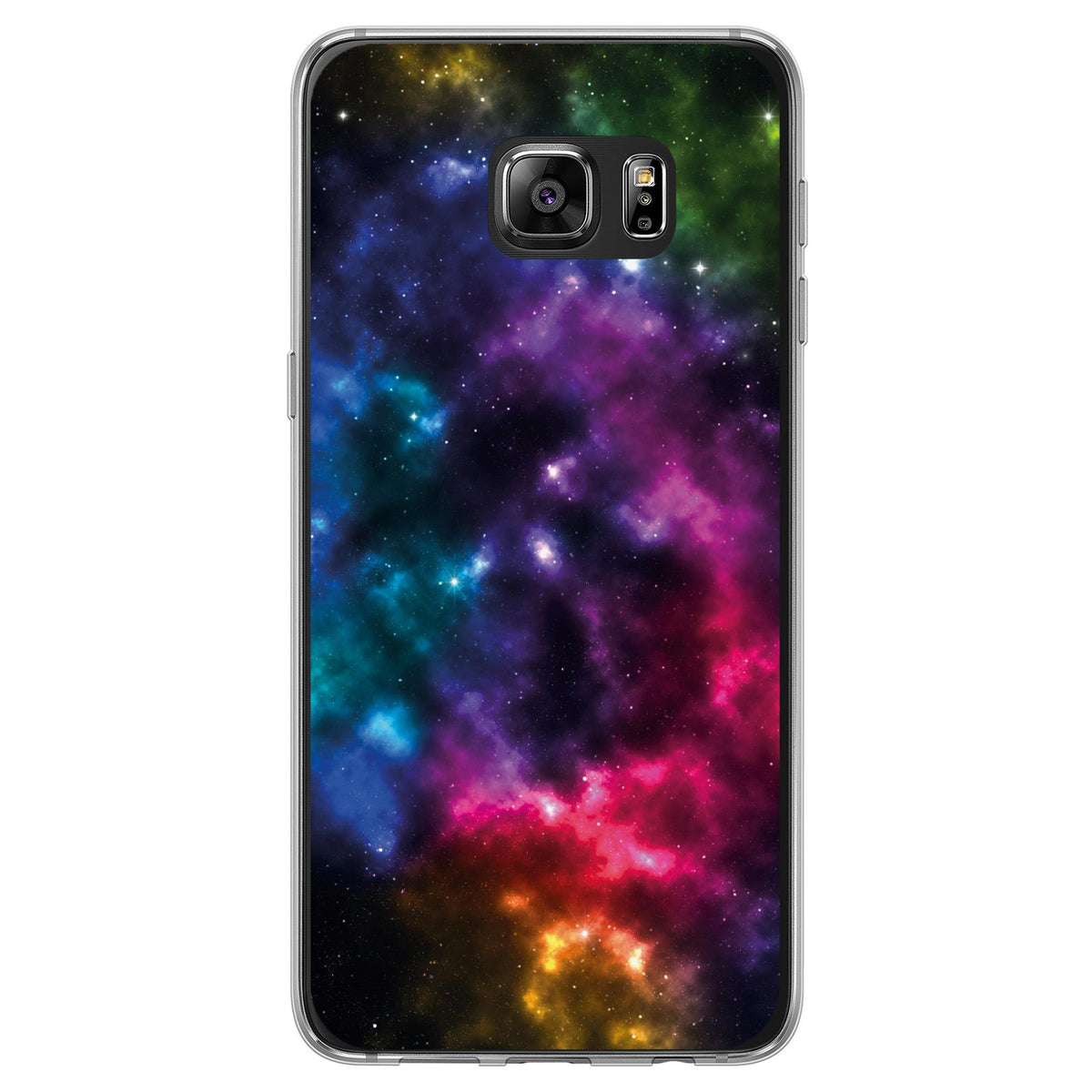 Case für Samsung Galaxy S7 Edge Silikon-Hülle Space Nebula M8 – Ansicht 2
