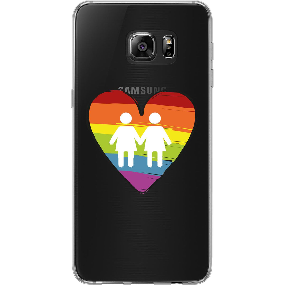 Case für Samsung Galaxy S7 Edge Silikon-Hülle pride Frauen M4 – Ansicht 2