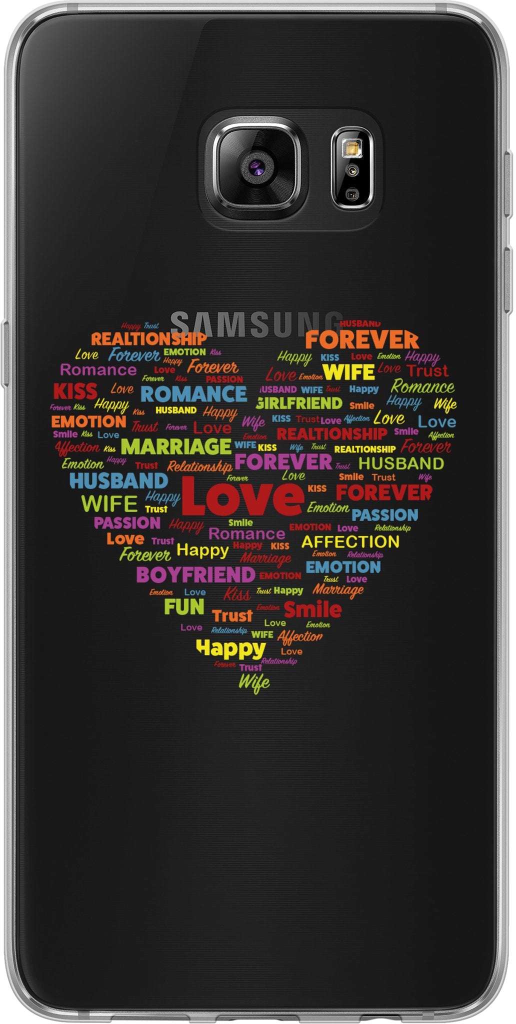 Case für Samsung Galaxy S7 Edge Silikon-Hülle pride Herz M5 – Ansicht 2