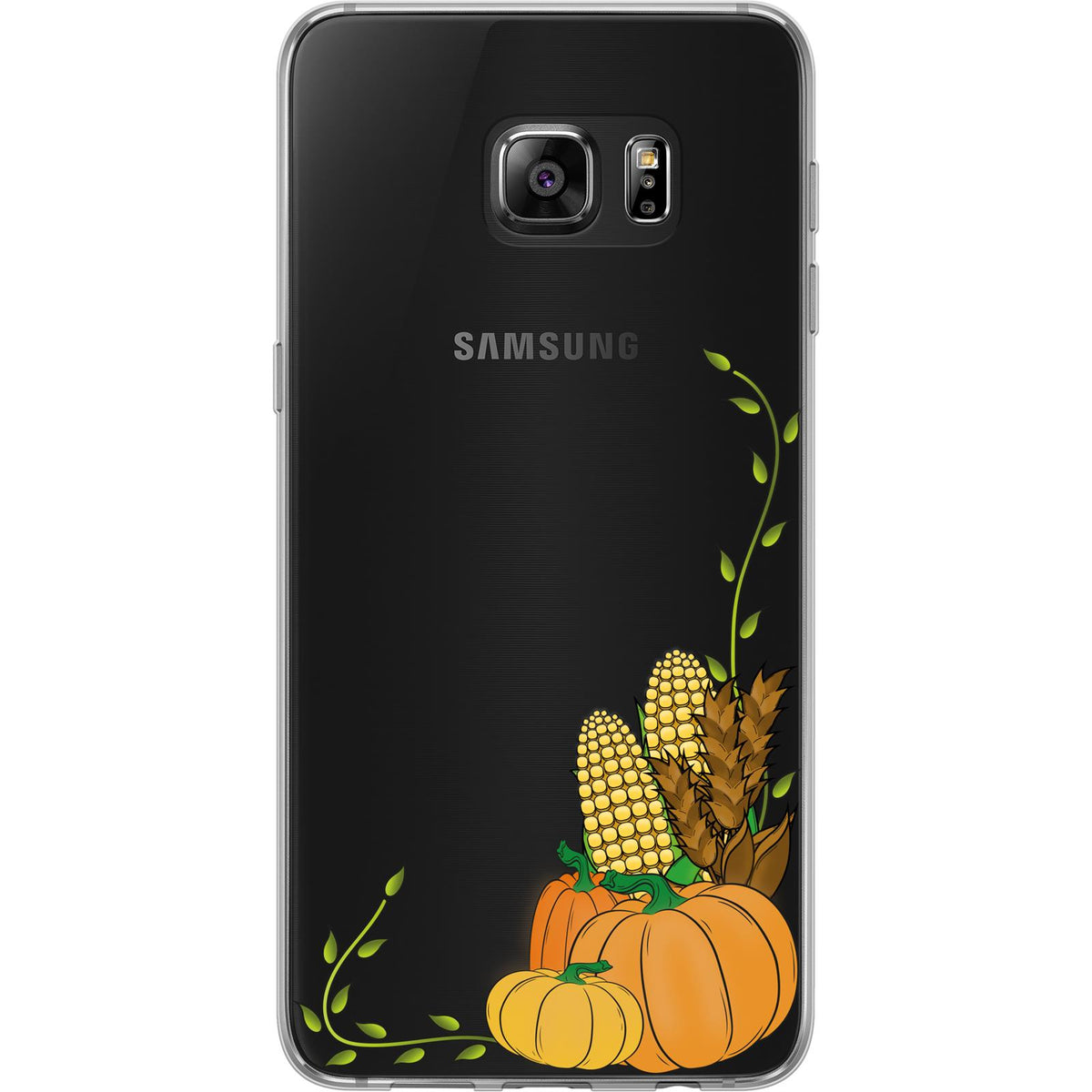Case für Samsung Galaxy S7 Edge Silikon-Hülle Herbst Erntedankfest/Thanksgiving M5 – Ansicht 2