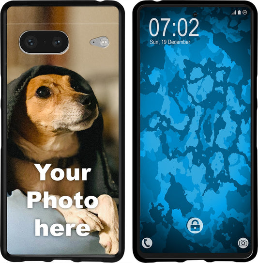 Pixel 7 Foto-Hülle schwarz