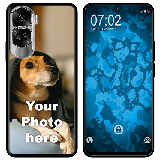Honor 90 Lite Foto-Hülle schwarz