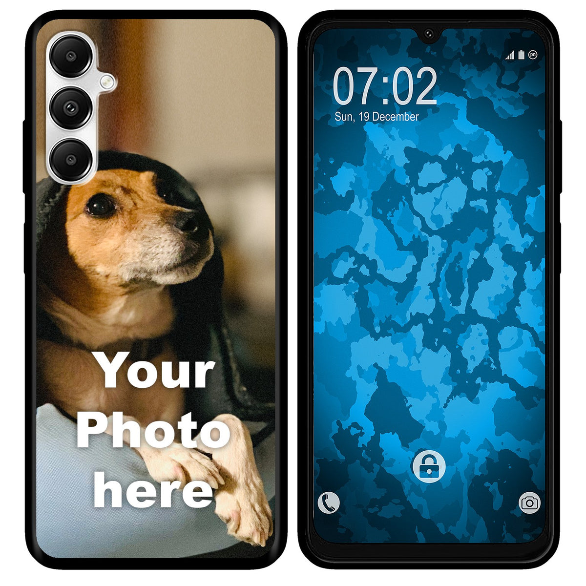Galaxy A05s Foto-Hülle schwarz