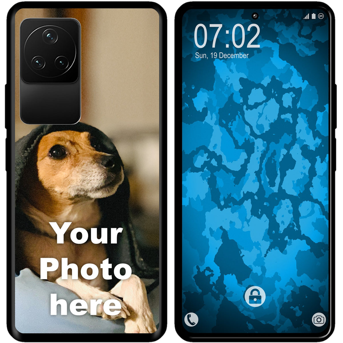 Redmi K60 Foto-Hülle schwarz