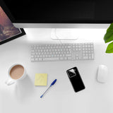 PhoneNatic Case kompatibel mit Xiaomi 15 – Schwarz Silikon Hülle crystal-case Cover