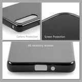 PhoneNatic Case kompatibel mit Sony Xperia 10 IV – Transparent Silikon Hülle crystal-case Cover