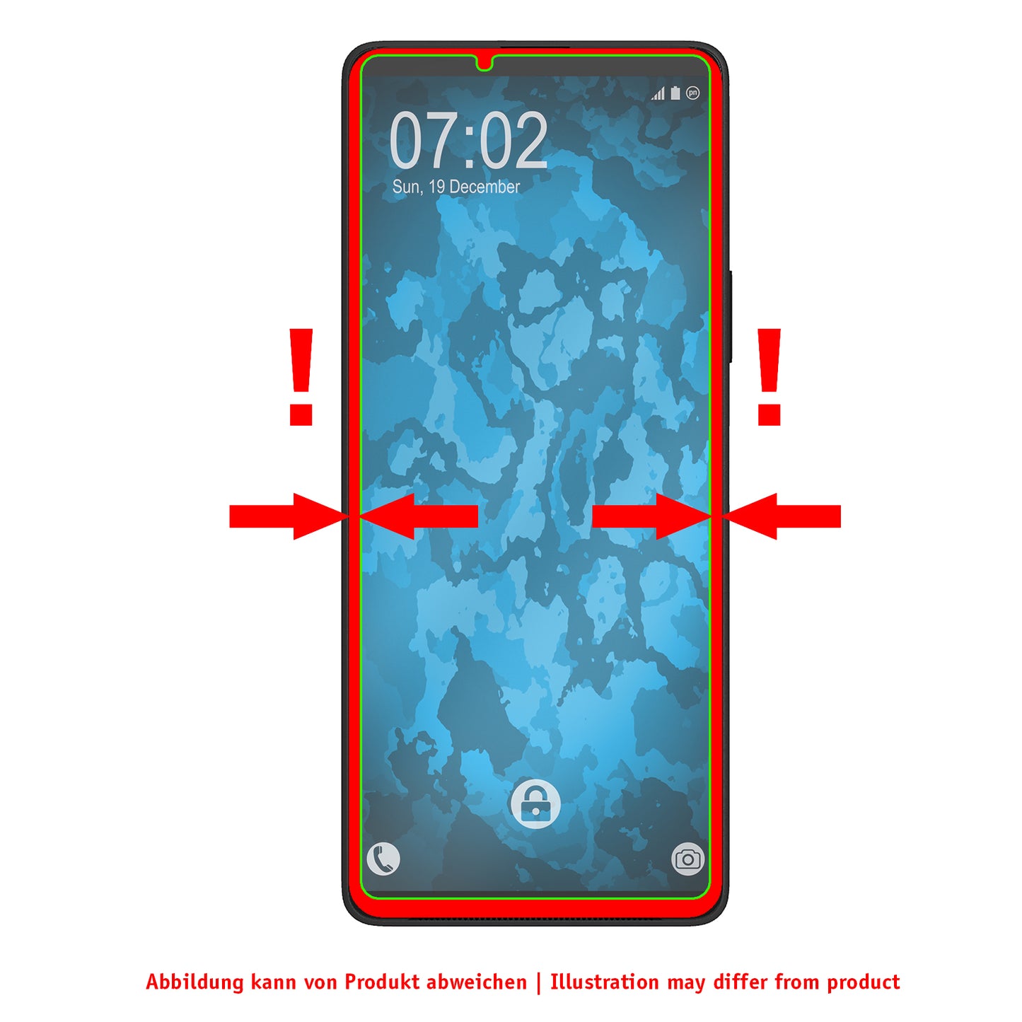 1x Glas-Folie klar für Sony Xperia 10 V – Panzerglas für Sony Xperia 10 V