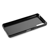 PhoneNatic Case kompatibel mit Sony Xperia 10 VI – Schwarz Silikon Hülle crystal-case Cover