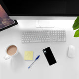 PhoneNatic Case kompatibel mit Sony Xperia 10 VI – Schwarz Silikon Hülle crystal-case Cover