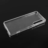 PhoneNatic Case kompatibel mit Sony Xperia 5 IV – Transparent Silikon Hülle crystal-case Cover