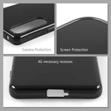 PhoneNatic Case kompatibel mit Sony Xperia 5 IV – Transparent Silikon Hülle crystal-case Cover