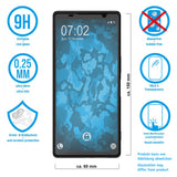 3x Glas-Folie klar für Sony Xperia 5 V – Panzerglas für Sony Xperia 5 V