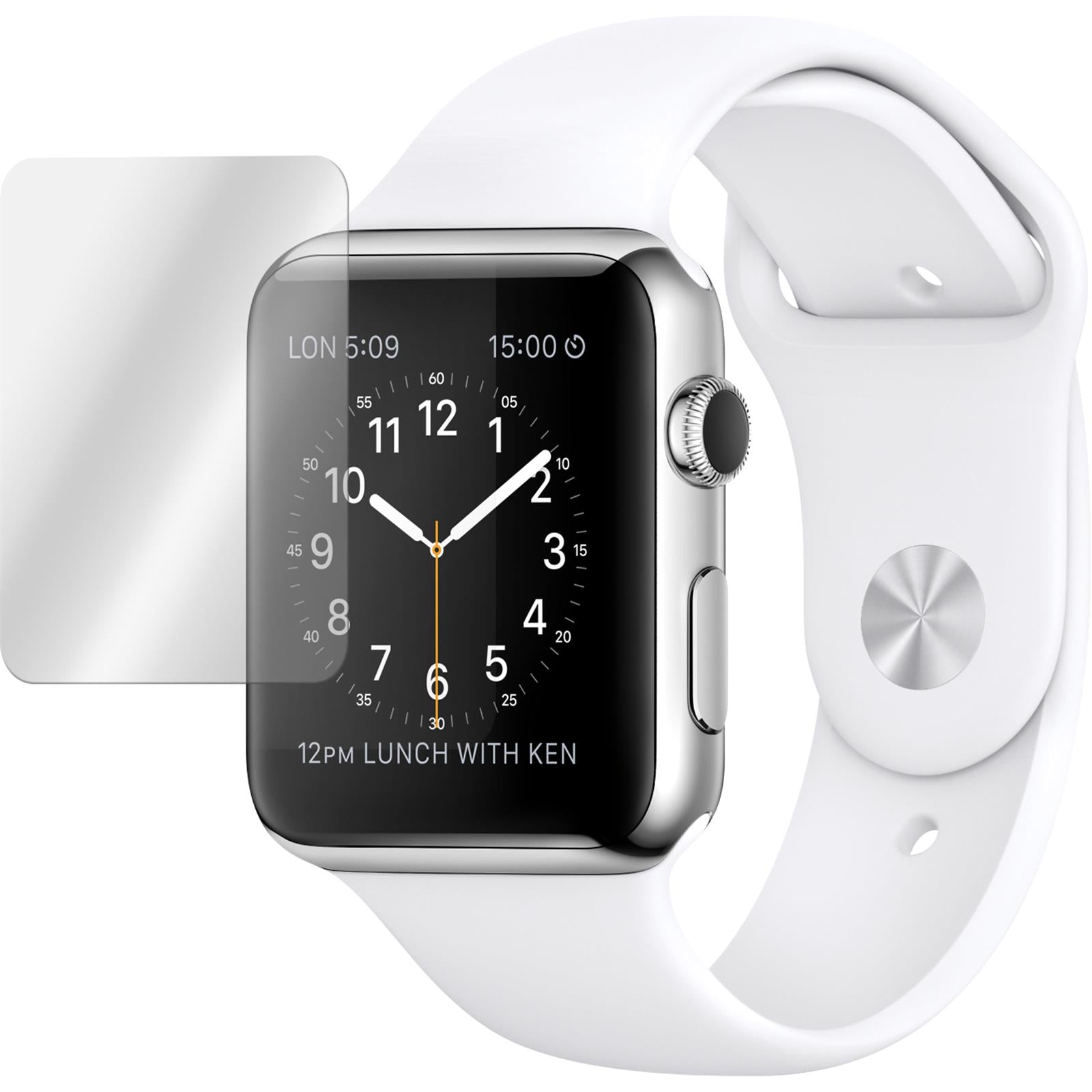 1 x Apple Watch Series 2 38mm Glas-Displayschutzfolie klar