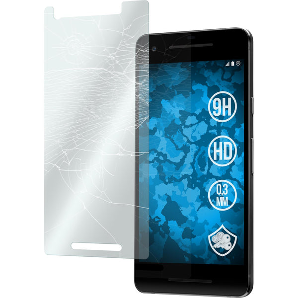 1 x Google Pixel 2 Glas-Displayschutzfolie klar