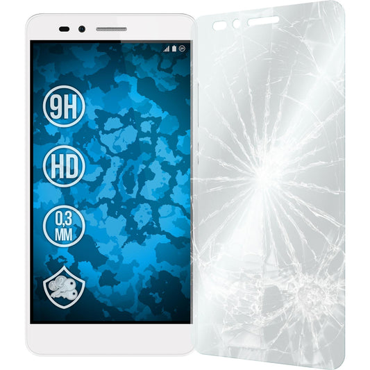 3 x Huawei Honor 5X Glas-Displayschutzfolie klar
