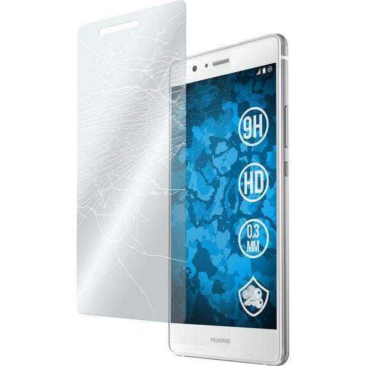 3 x Huawei P9 Lite Glas-Displayschutzfolie klar
