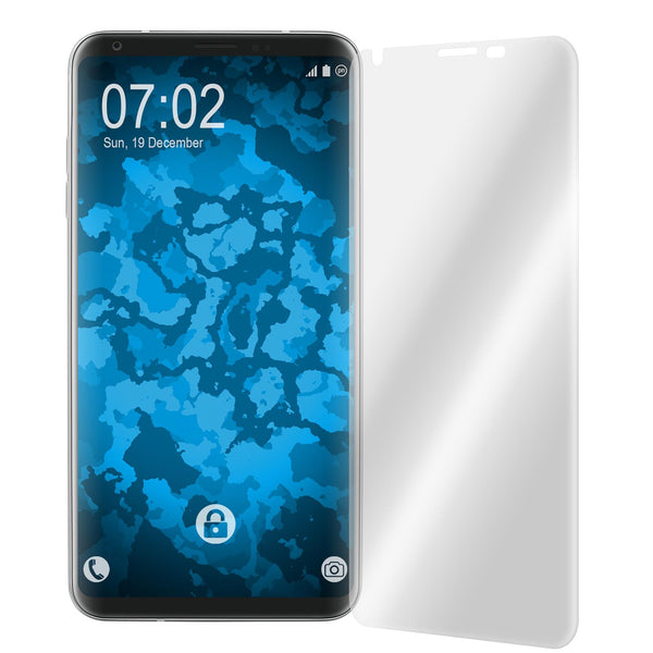 2 x LG V30 / V30S ThinQ Displayschutzfolie klar Flexible Fol