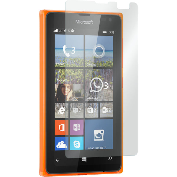3 x Microsoft Lumia 532 Glas-Displayschutzfolie klar