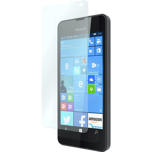 1 x Microsoft Lumia 550 Glas-Displayschutzfolie klar