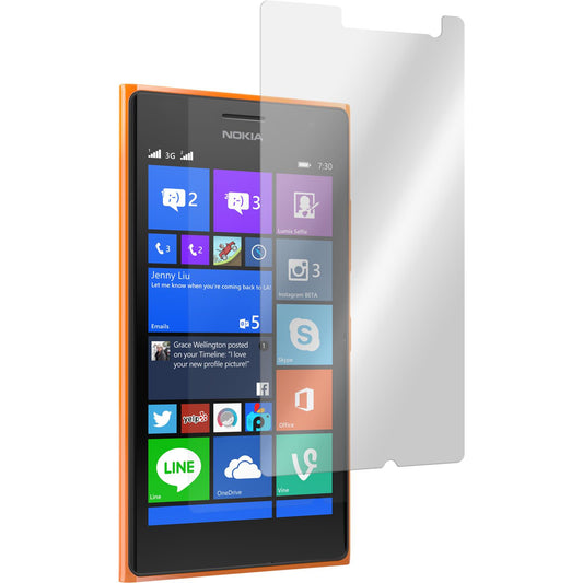 3 x  Nokia Lumia 730 Glas-Displayschutzfolie klar