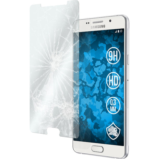 1 x Samsung Galaxy A5 (2016) A510 Glas-Displayschutzfolie kl