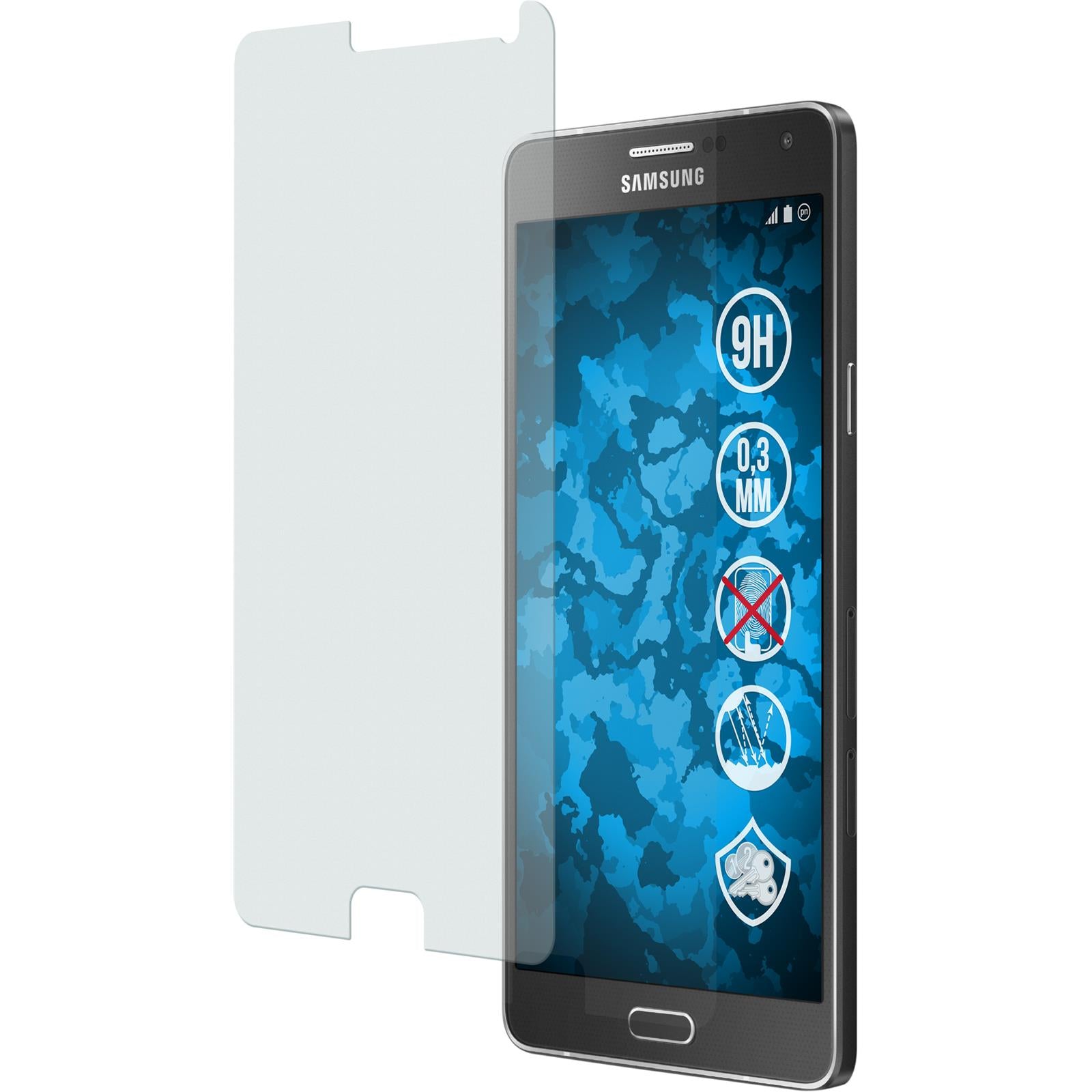 1 x Samsung Galaxy A7 (A700) Glas-Displayschutzfolie matt