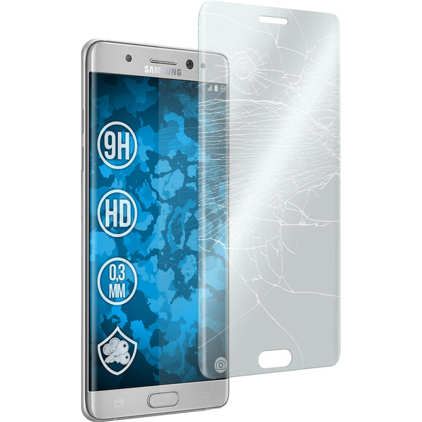 1 x Samsung Galaxy Note FE Glas-Displayschutzfolie klar full