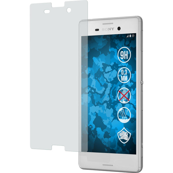 1 x Sony Xperia M4 Aqua Glas-Displayschutzfolie matt
