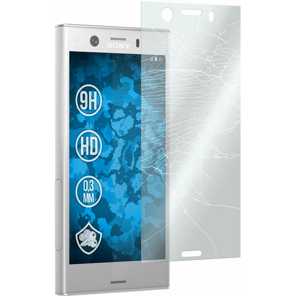 1 x Sony Xperia XZ1 Compact Glas-Displayschutzfolie klar