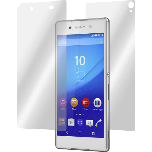 2 x Sony Xperia Z3+ / Plus Displayschutzfolie klar Fullbody