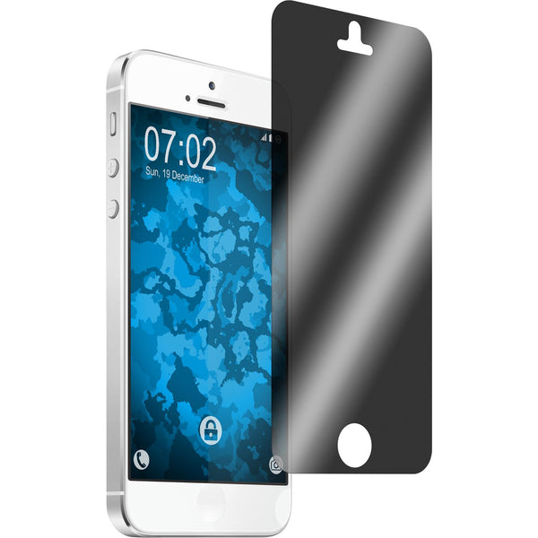 2 x Apple iPhone SE 2016 (1.Gen) Displayschutzfolie Privacy