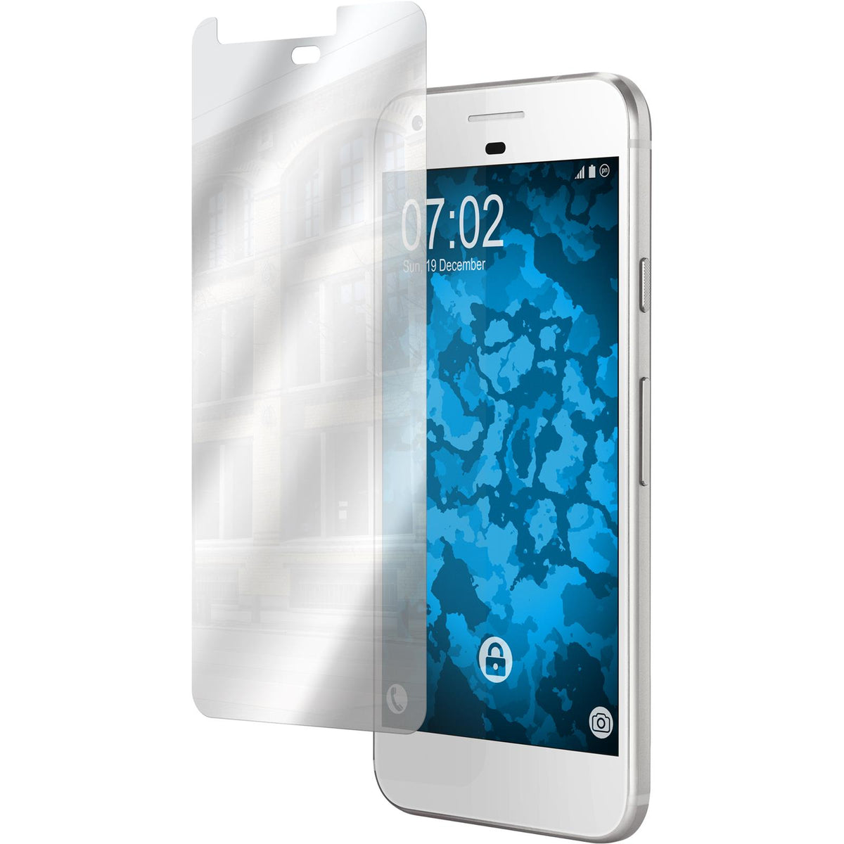 2 x Google Pixel XL Displayschutzfolie verspiegelt