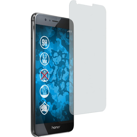 2 x Huawei Honor 8 Glas-Displayschutzfolie matt