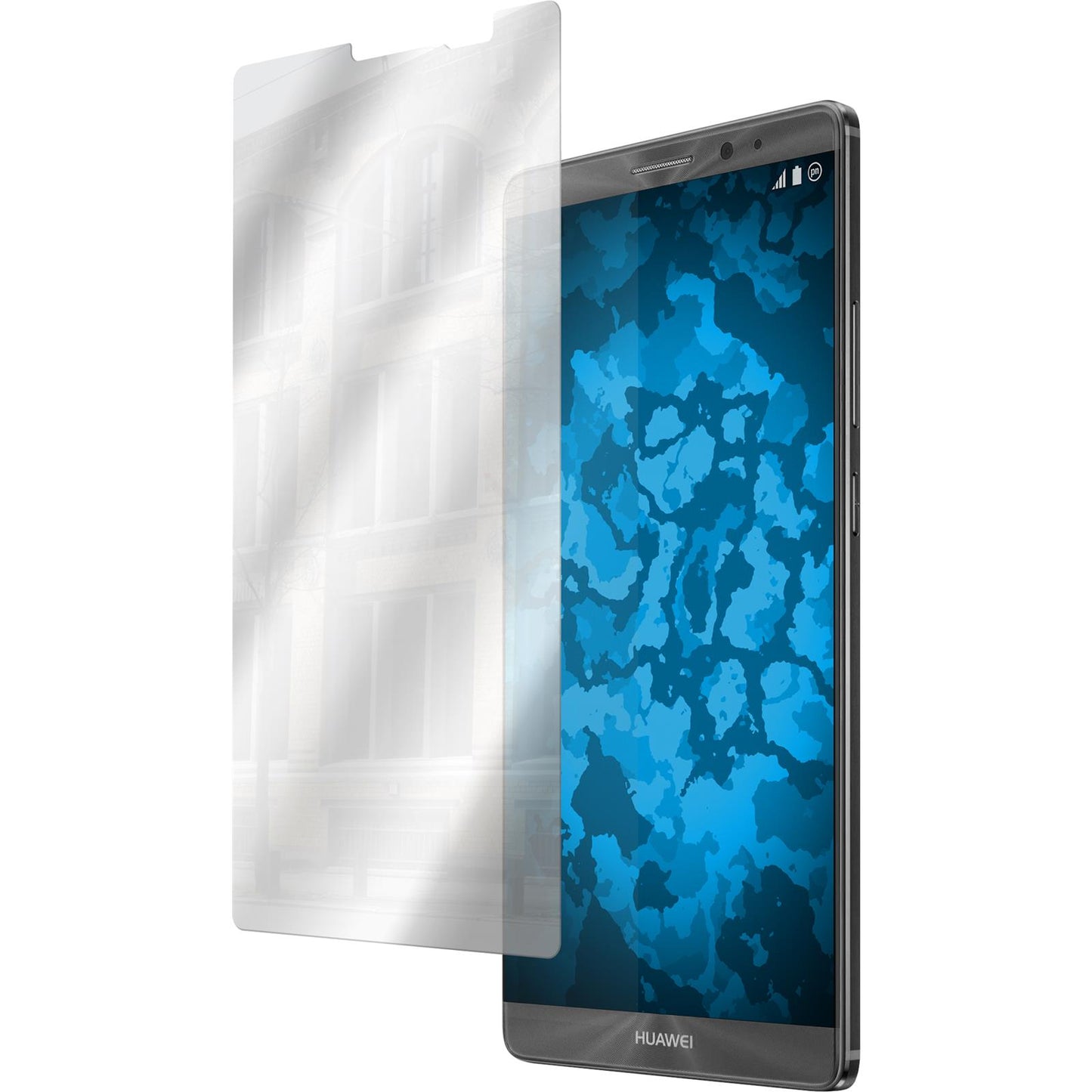 2 x Huawei Mate 8 Displayschutzfolie verspiegelt