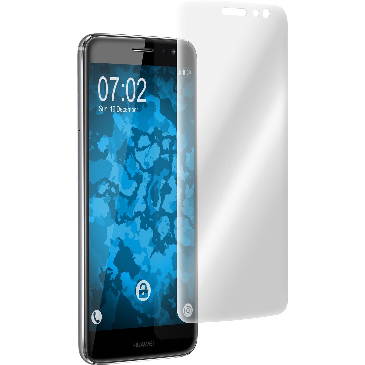 2 x Huawei Nova Plus Displayschutzfolie klar Flexible Folien