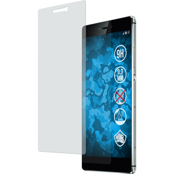 2 x Huawei P8 Glas-Displayschutzfolie matt