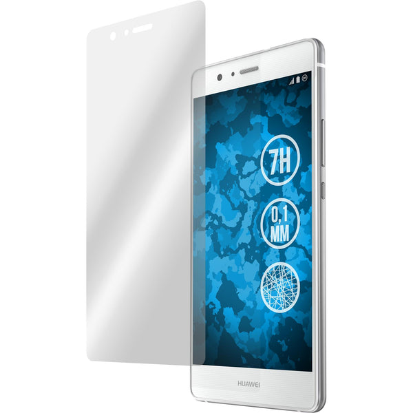 2 x Huawei P9 Lite Displayschutzfolie Fiber-Glas klar