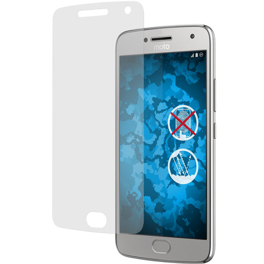 2 x Lenovo Moto G5 Plus Displayschutzfolie matt