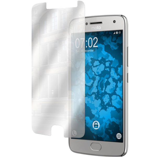 2 x Lenovo Moto G5 Plus Displayschutzfolie verspiegelt